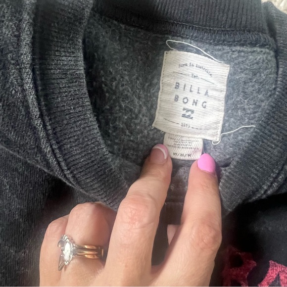 BILLABONG Tiger Tim Girls Crewneck Sweatshirt - Picture 5 of 10